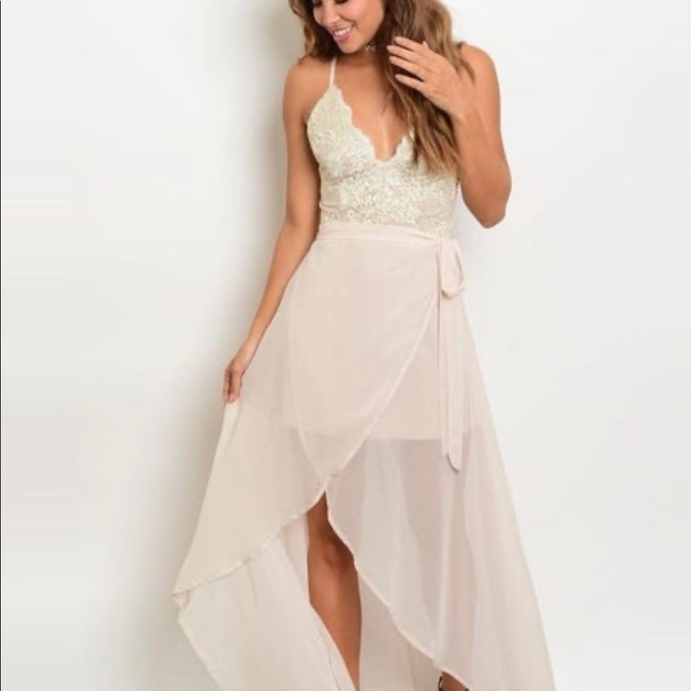 Hi-low dress!